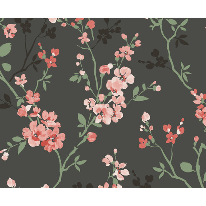 Omura - Jasmin zwart/roze/groen