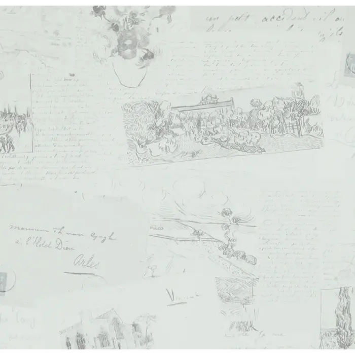 BN Van Gogh behang 17201 Letters