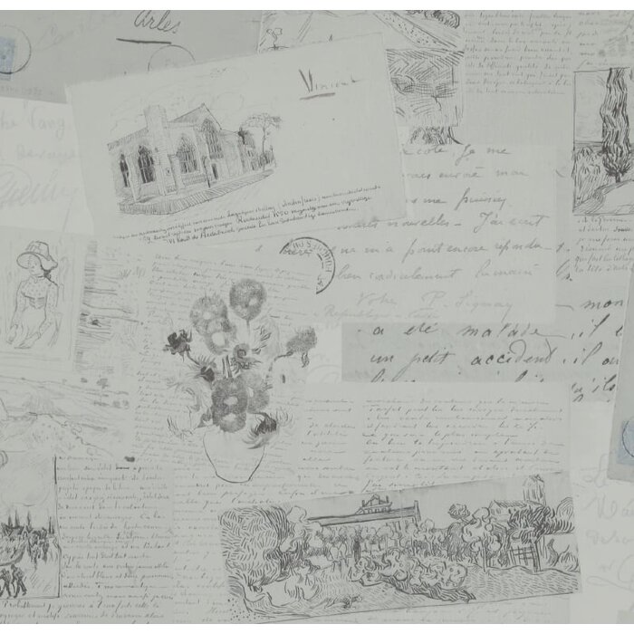 BN Van Gogh behang 17202 Letters
