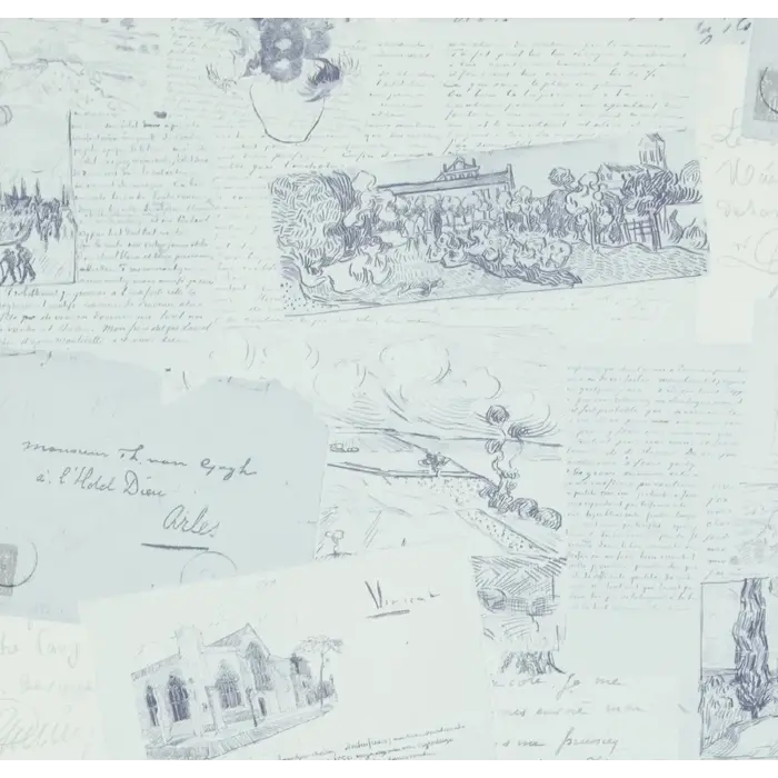 BN Van Gogh behang 17203 Letters
