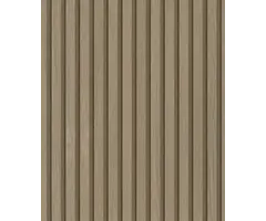 Behang met houten lamellen 33396