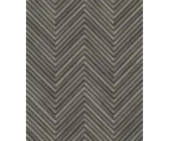 Behang met houten Hongaarse punt motief 33380