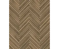 Behang met houten Hongaarse punt motief 33377