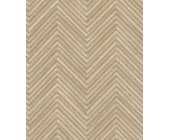 Behang met houten Hongaarse punt motief 33376