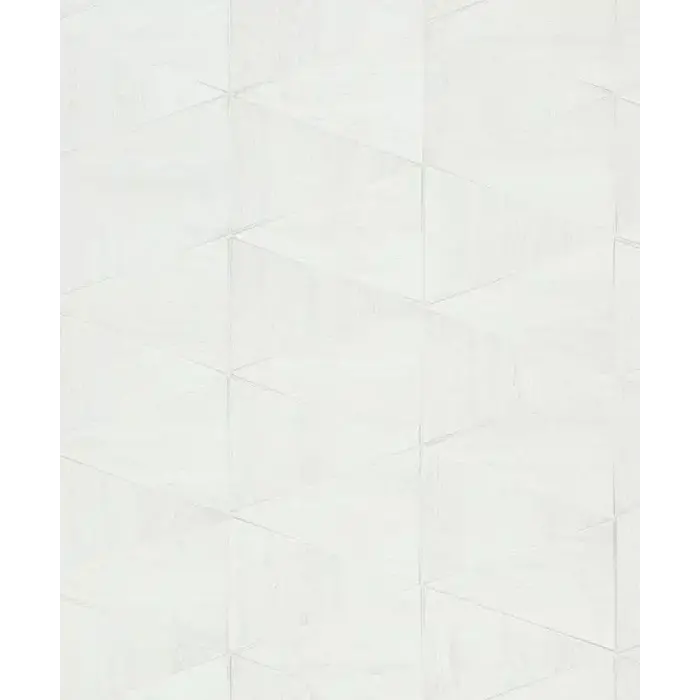 Behang met grafische print op houtstructuur 33356