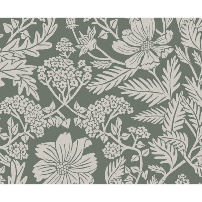 Kek - Floor Rieder bloemen groen 2d