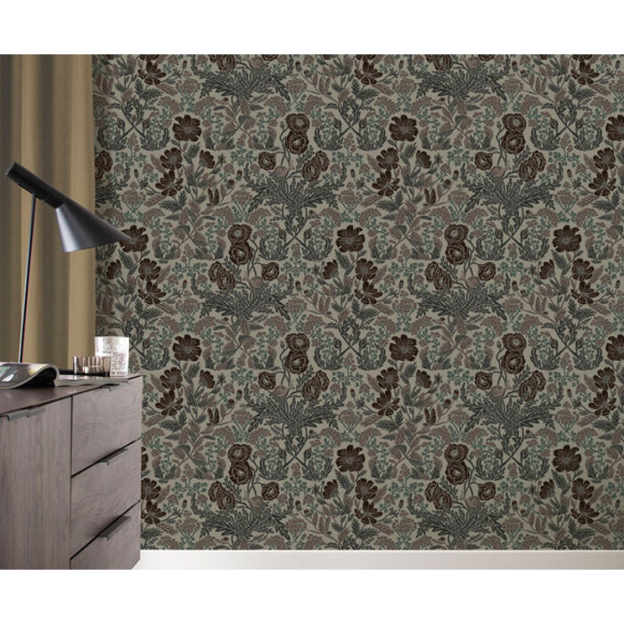 Kek - Floor Rieder botanisch zwart 2d