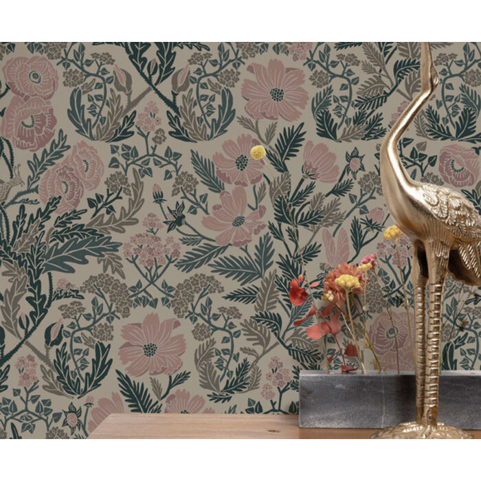 Kek - Floor Rieder botanisch bruin 2d