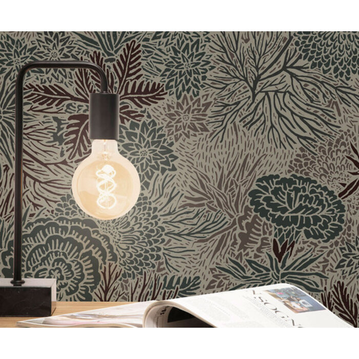 Kek - Floor Rieder botanisch bruin 2d