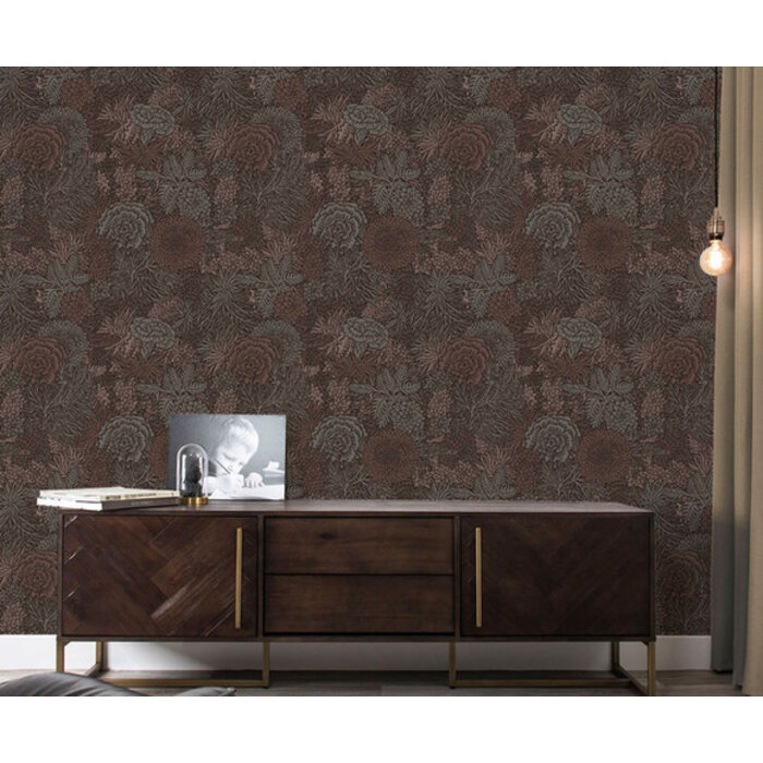 Kek - Floor Rieder botanisch roodbrn 2d