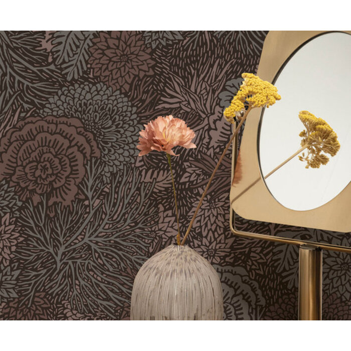 Kek - Floor Rieder botanisch roodbrn 2d