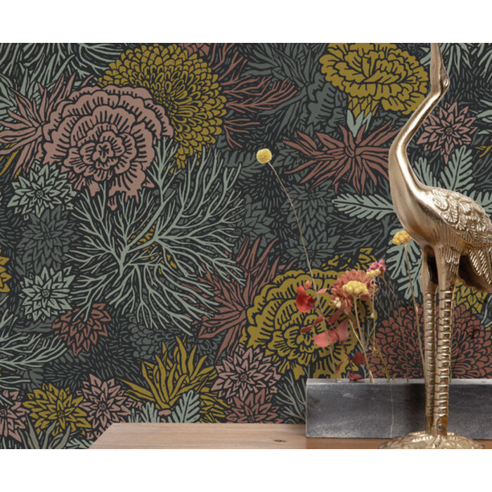 Kek - Floor Rieder botanisch oker 2d