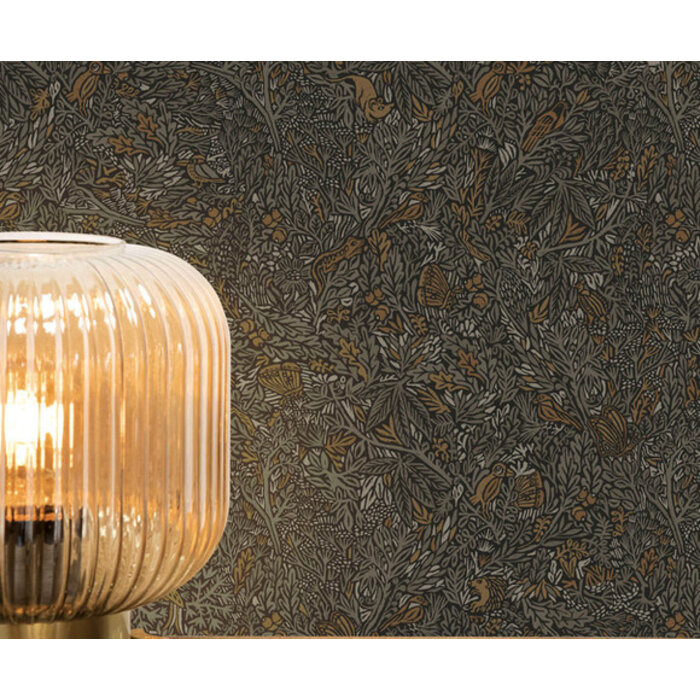 Kek - Floor Rieder botanisch bruin 2d