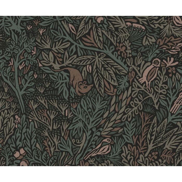 Kek - Floor Rieder botanisch zw/brn 2d