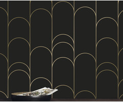 Kek - Golden Lines zwart 2d