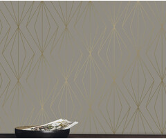 Kek - Golden Lines taupe 2d