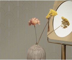 Kek - Golden Lines taupe 2d