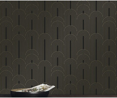 Kek - Golden Lines zwart 2d