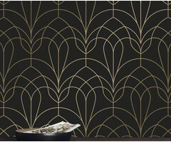 Kek - Golden Lines zwart 2d