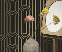 Kek - Golden Lines zwart 2d