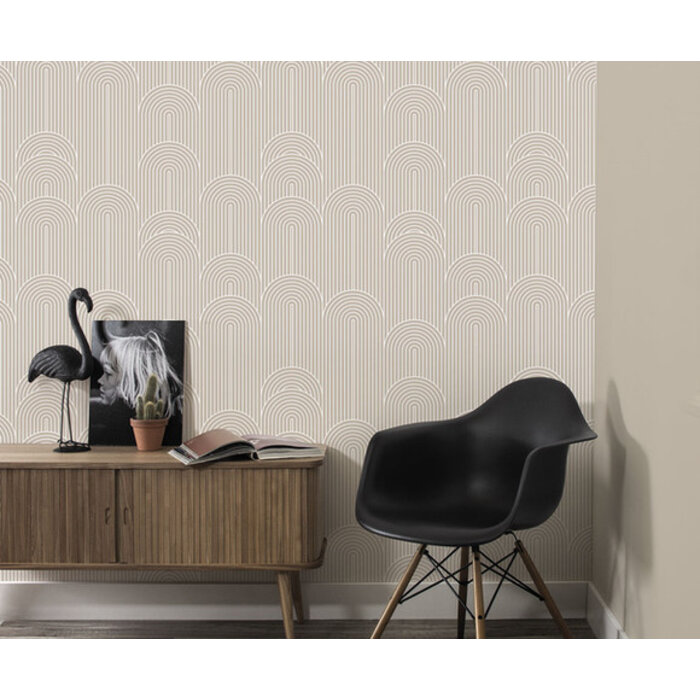 Kek - Graphic Lines zand 2d