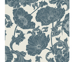 Ekbacka - Papaver White/Blue