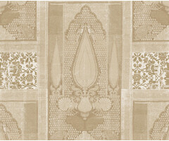 Shiraz - dessin beige/goud