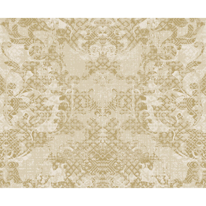 Shiraz - dessin beige/goud