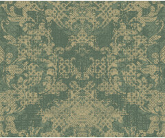 Shiraz - dessin groen/goud