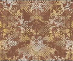 Shiraz - dessin steenrood/goud