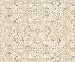 Shiraz - dessin beige/goud