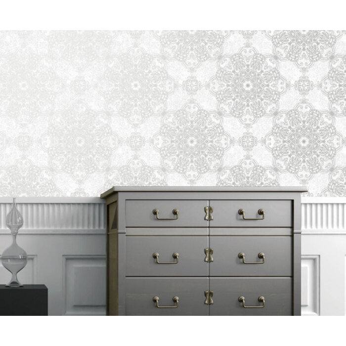 Shiraz - dessin wit/zilver