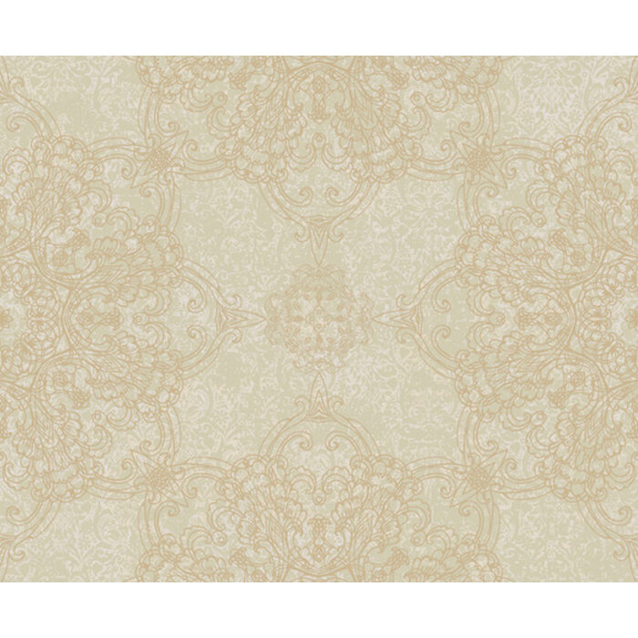 Shiraz - dessin creme/goud