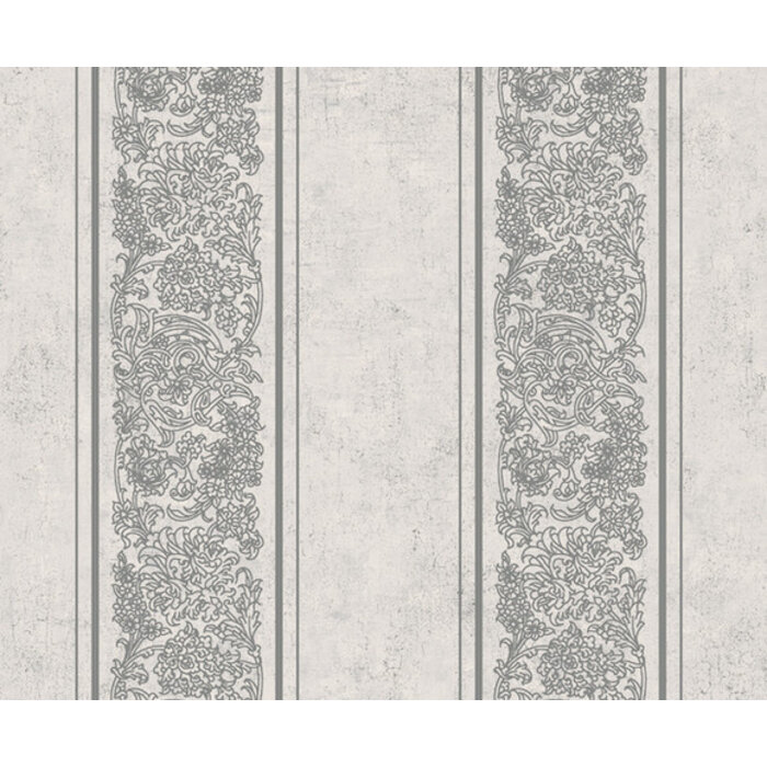 Shiraz - streep wit/zilver