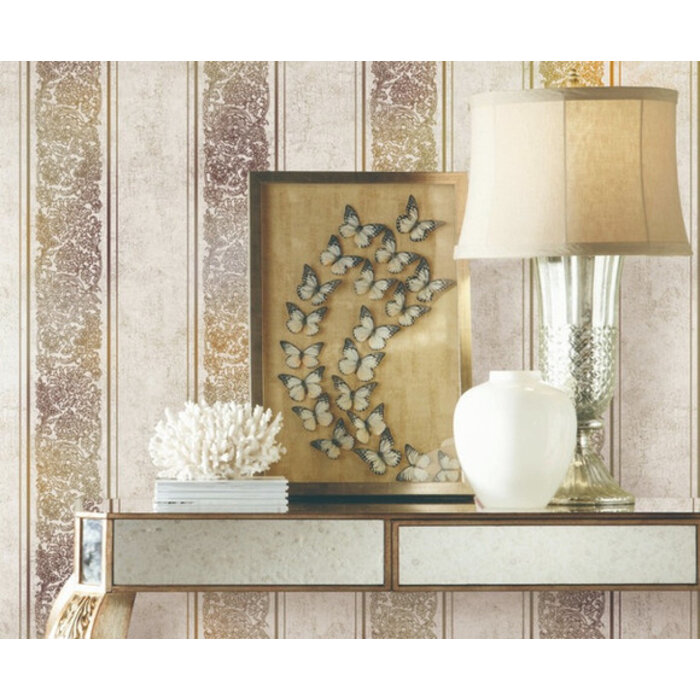 Shiraz - streep beige/goud