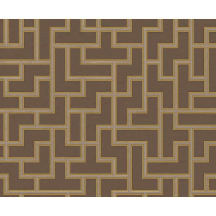 Thom - dessin bruin/goud