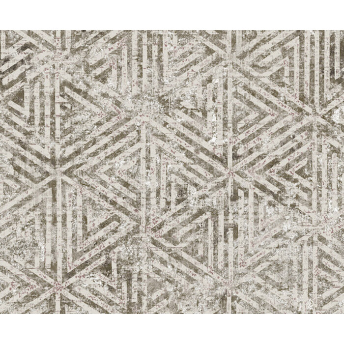 Mosaic - dessin beige