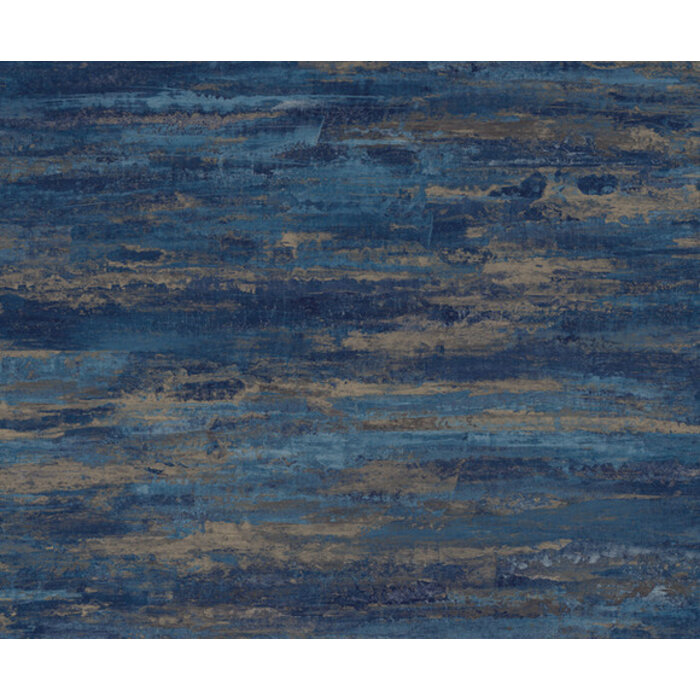 Arcadia - Kaleidoscope Texture blauw/goud