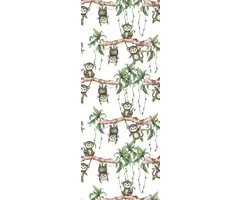 Fotobehang met aapjes