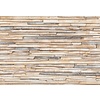 Fotobehang Whitewashed Wood