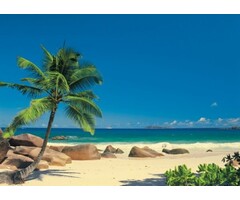 Fotobehang Seychellen