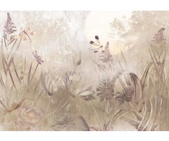 Fotobehang Dragonfly Pond