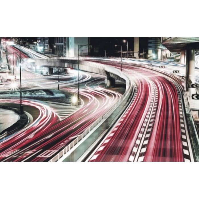 Fotobehang Speed Painting