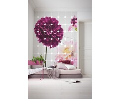 Fotobehang Flowers & Dots