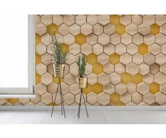 Fotobehang Woodcomb Birch