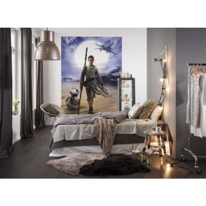 Fotobehang Star Wars – Rey