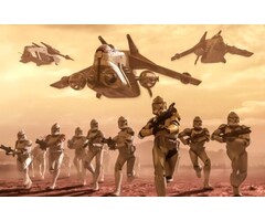 Fotobehang Star Wars – Classic Clone Trooper