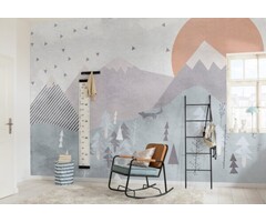 Fotobehang Fox Journey