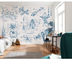 Fotobehang Spacecraft Architecture