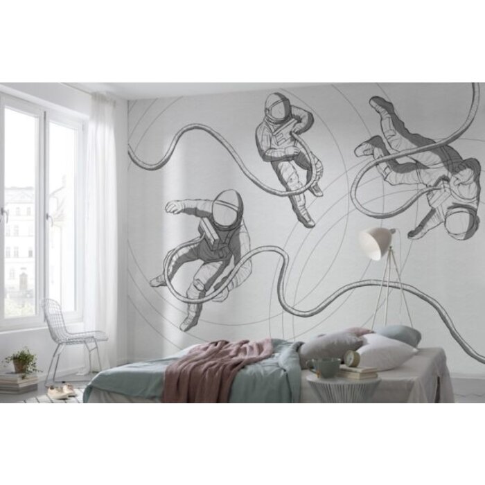 Fotobehang Extraordinary Astronauts